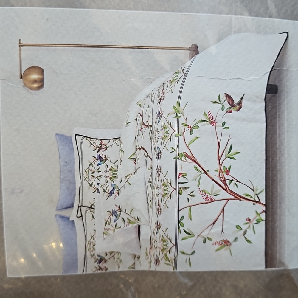 Ted Baker London Highgrove Duvet Cover and Shams Full/Queen - Picture 11 of 13